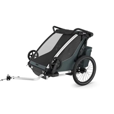 Thule Chariot Cross 2 Double Cykelvogn - Dark Slate