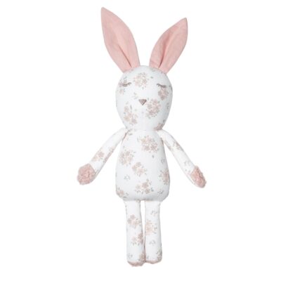 Kanin krammebamse - GOTS certificeret økologisk bomuld - 25x40 cm - Balsam Cream - Müsli By Green Cotton Sense bunny