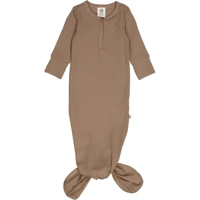 RIB soveposedragt med knude - Walnut - 50