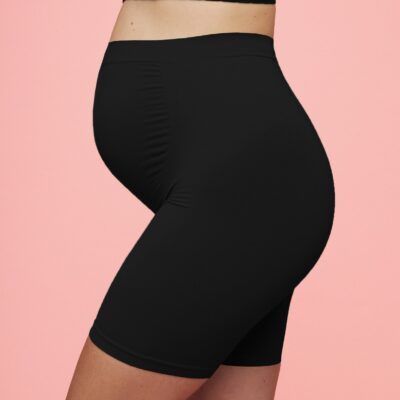 Momkind Gravid Shorts m. Støttefunktion Sort - S