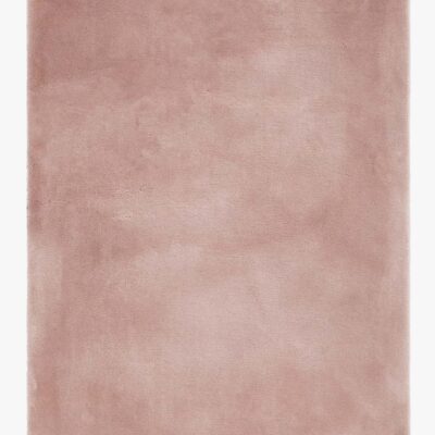 KM Carpets Cozy Gulvtæppe 110x160, Dusty Pink