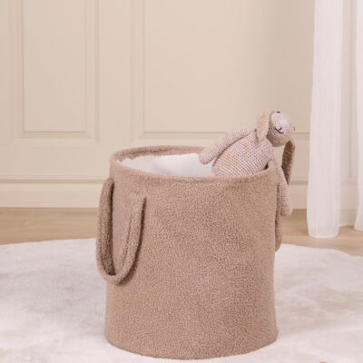 Alice & Fox ABLE Opbevaringskurv, Taupe Teddy