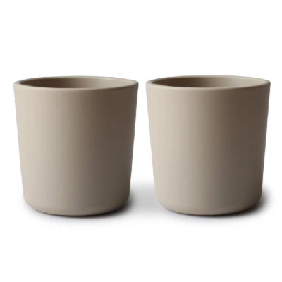 Mushie Cup - Vanilla - (Set of 2 Pcs)