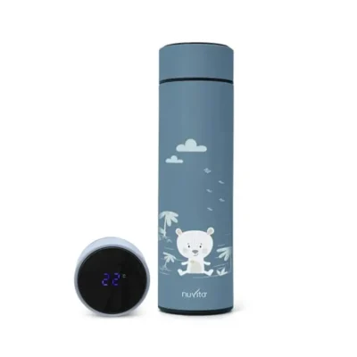 500 ml rustfristål termobeholder med LED display