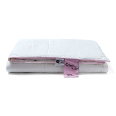 Sommer silkedyne - 100% mulberry silke og bambus - 140x220 cm - Nature By Borg dyne