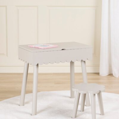 Alice & Fox Dune Sminkebord til børn Toddler, Greige, Børnemøbler, Indretning børneværelse