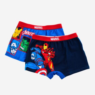 Marvel Avengers Boxer Underbukser 2-pak, Multifarvet, 140