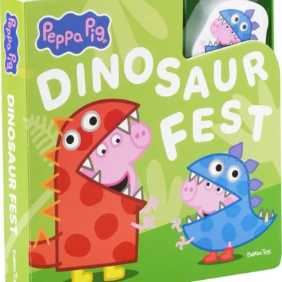 Gurli Gris Bog med Træfigurer - Dinosaurfest