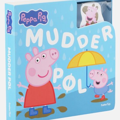 Gurli Gris Bog med Træfigurer - Mudderpøl