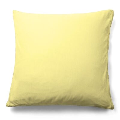 Pudebetræk 60x63 cm - Stonewashed - Firm yellow