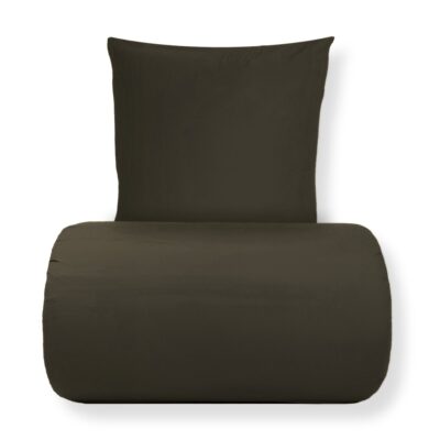 Sengetøj - Stonewashed - Firm dark brown