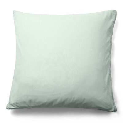 Pudebetræk 60x63 cm - Stonewashed - Firm olive