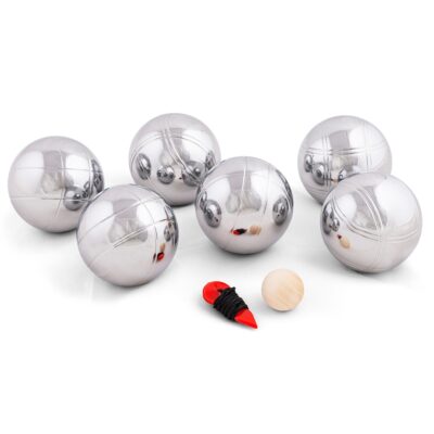 Petanque 720 g pr. kugle - Praktisk bæretaske inkl. regler