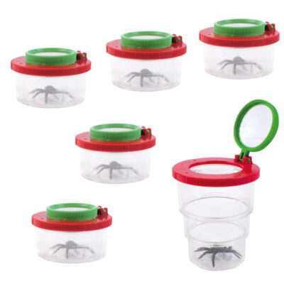 Playbox - Insektglas - Pose m. 6 stk. forstørrelsesglas