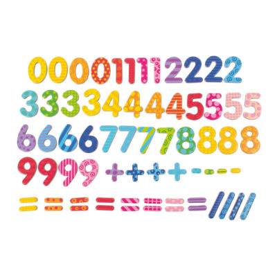 Magnet tal og symboler - 68 stk.