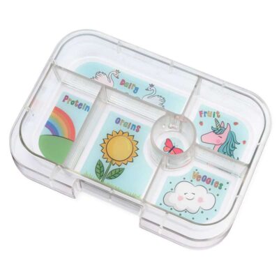 Yumbox Indsatsbakke - Original Tray - 6 rum - Unicorn