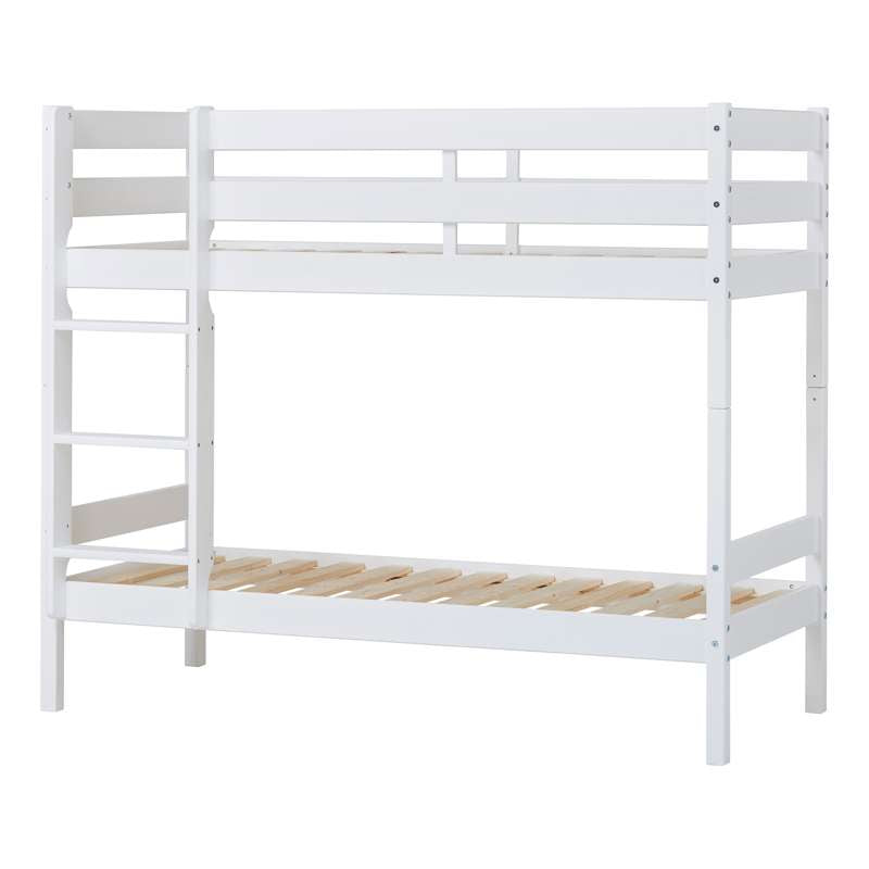 Hoppekids ECO Comfort - Køjeseng - Flere Størrelser - Hvid
