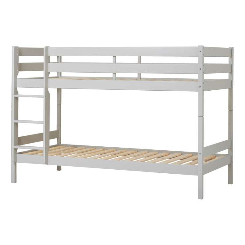 Hoppekids ECO Comfort - Køjeseng - Flere Størrelser - Dove Grey
