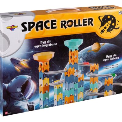 Space Roller kuglebane - Kreativ byg selv kuglebane til børn - 79 dele