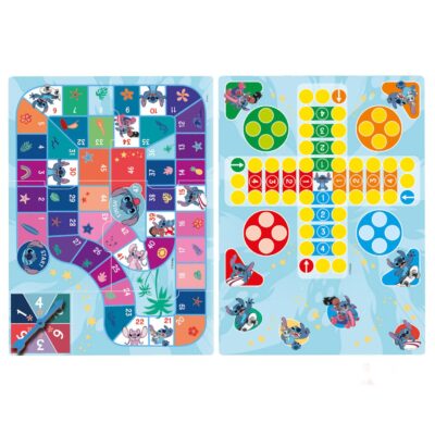 Stitch 2-i-1 Gåse-/ludospil - Familiespil