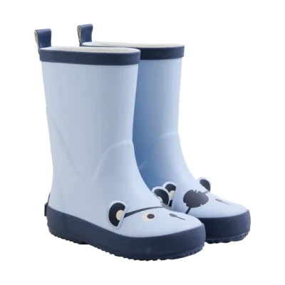 Pirat 3D Gummistøvle - Blue Fog - 31