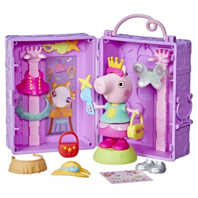 Gurli Gris garderobe med Gurli figur - 15 cm