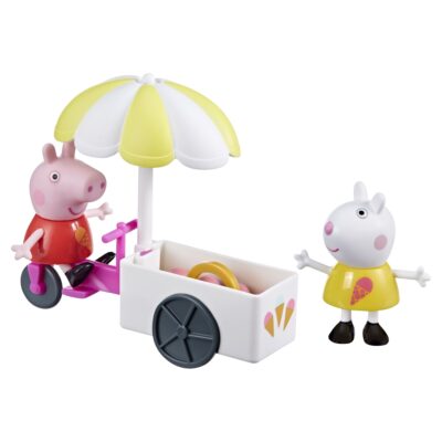 Gurli Gris Moments legesæt Gurlis isvogn - 7,5 cm figurer