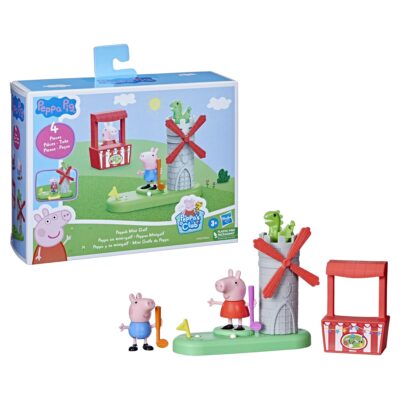 Gurli Gris Moments legesæt Gurlis minigolf - 7,5 cm figurer