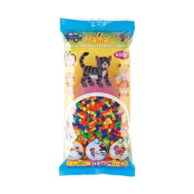 Hama Perler Midi 6000 stk Neon Mix (205-51)