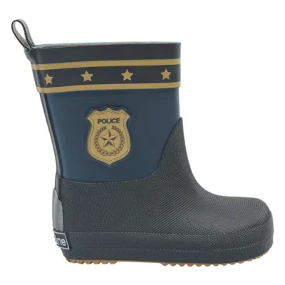 Gummistøvle Politi - Barefoot - Blue Nights - 26