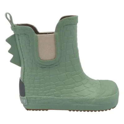 Kort Gummistøvle - 3D Dino - Green Milieu - 23