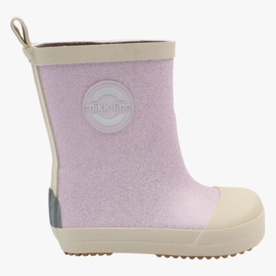 Mikk-Line Barefoot Glitrende Gummistøvler, Thistle, 27