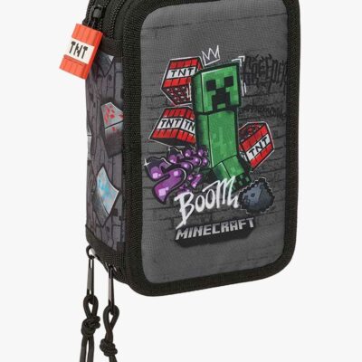 Minecraft Fyldt Penalhus med 3 Rum 37 Dele, Graffiti