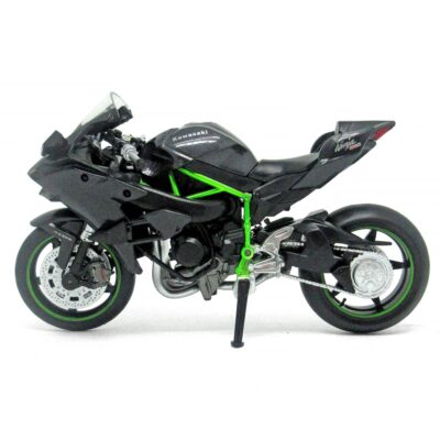 Legetøjs motorcykel - Grøn/sort - MSZ