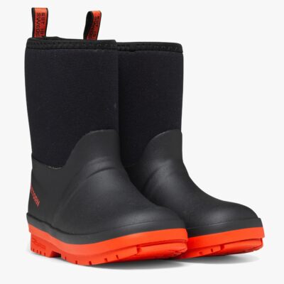 Tretorn Kuling Neoprene Forede Gummistøvler, Black/Burnt Henna, 19, Termostøvler børn