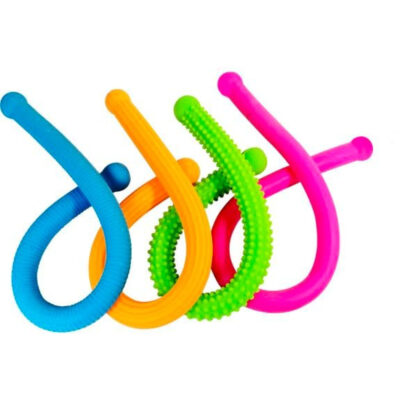 Fidget elastikker - 25 cm - 4 stk.