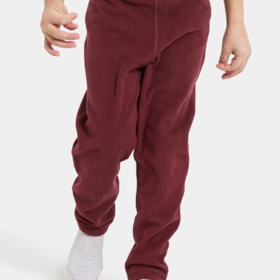 Didriksons Monte Fleecebukser, Anemon Red, 140
