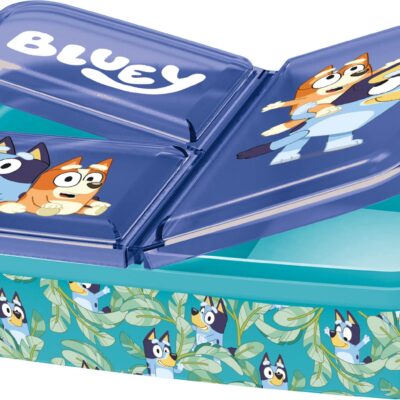 Bluey madkasse - Børnemadpakke med 3 rum