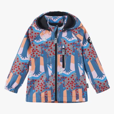 Reima Moomin Vantti Softshelljakke, Blue Ocean, 92