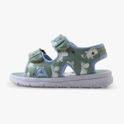 Reima Moomin Bungee Sandaler, Stone Green, 27