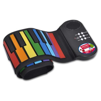 Rullekeyboard med optage funktion og lyd - 37 tangenter - Bontempi musiklegetøj