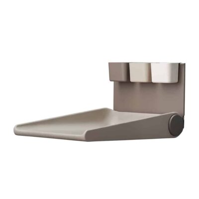 Leander Wallyâ„¢ Væghængt Puslebord - Cappuccino