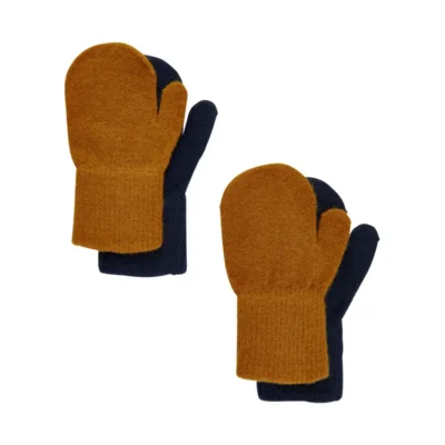 CeLaVi Luffer - Uld/Nylon - 2-pak - Pumpkin Spice/Navy