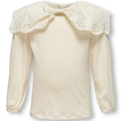 Sia Pella langærmet top - BIRCH - 110