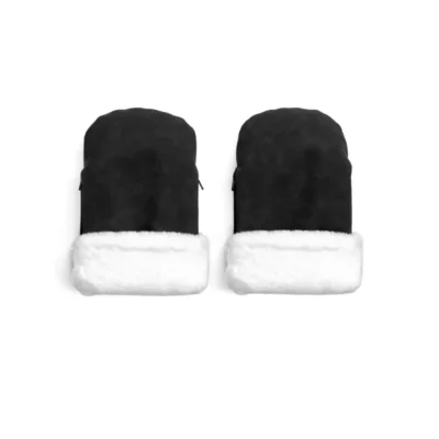KONG.WALTHER Østerbro Faux Suede Håndvarmere, Black