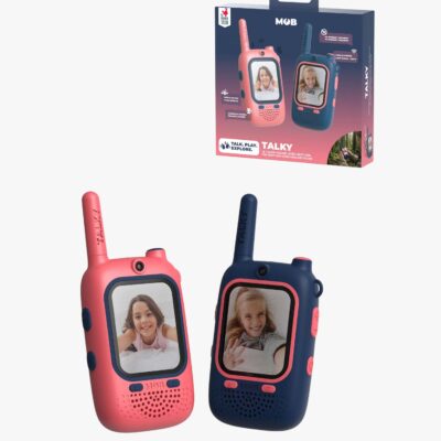 Mobility on Board Video Walkie Talkie Talky Cutie, Blå/Pink
