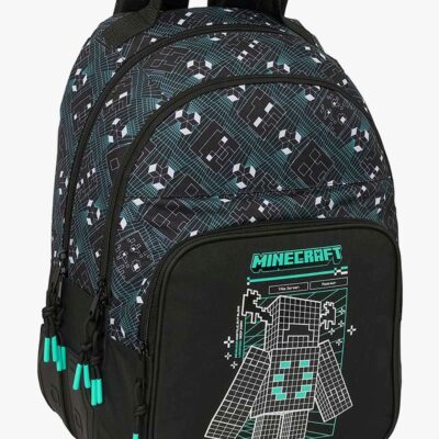 Minecraft Dobbelt Rum Rygsæk 20L, Screen