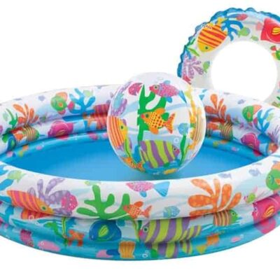 Intex Poolset Med Fisk