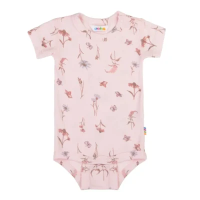 Kortærmet Body - Light pink - 80