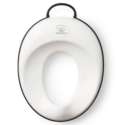 Toiletsæde Snehvid/Ibenholtsor